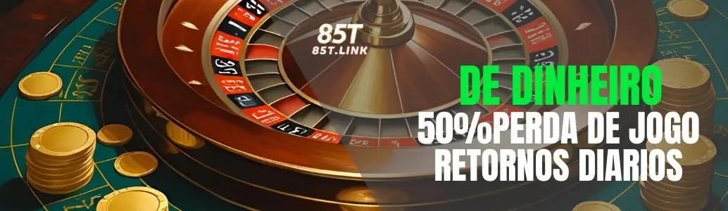 Promoções e bônus reais 85T plataforma